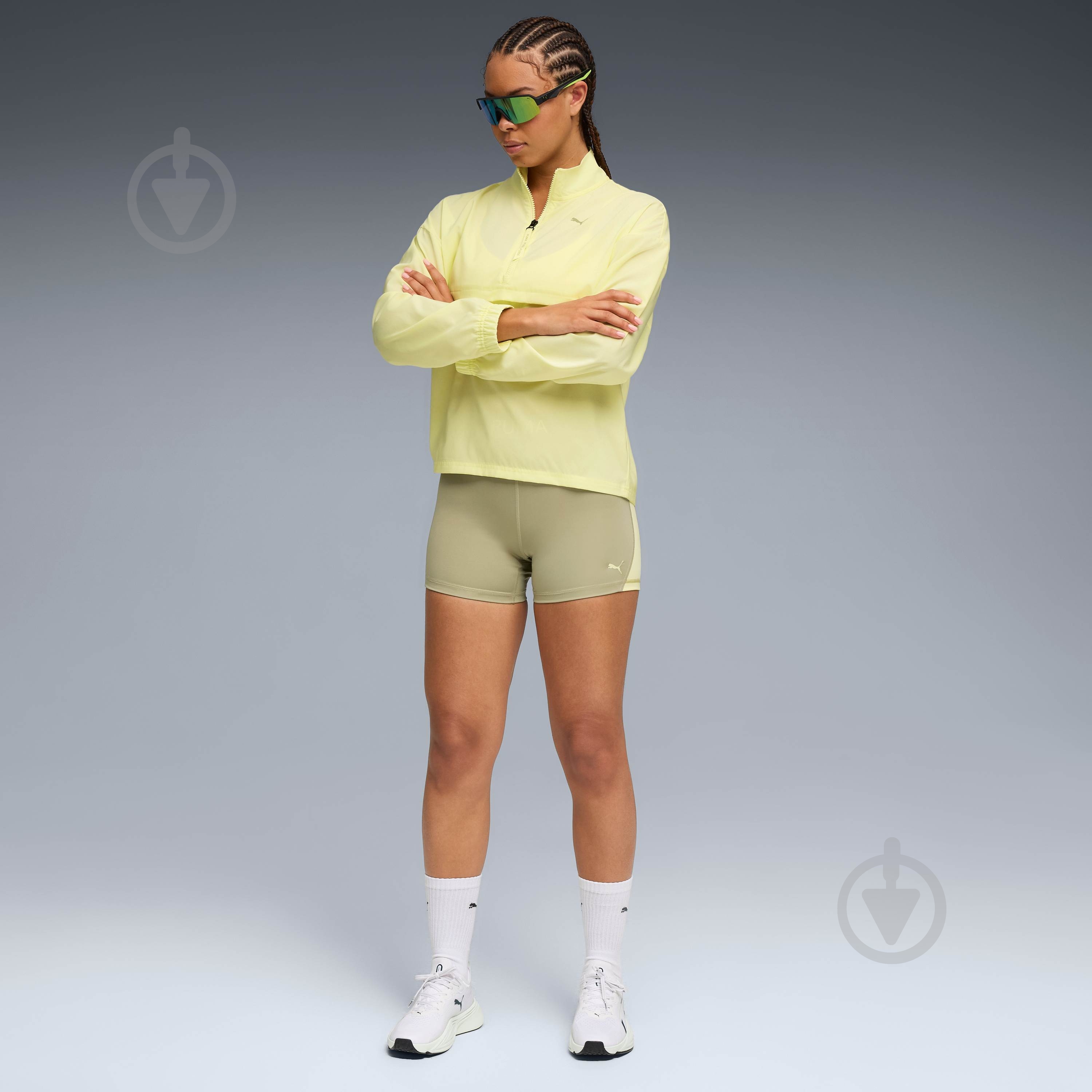 Анорак жіночий Puma STRONG WOVEN JACKET 52668335 р.XS жовтий - фото 3 Анорак жіночий Puma STRONG WOVEN JACKET 52668335 р.XS жовтий - фото 3