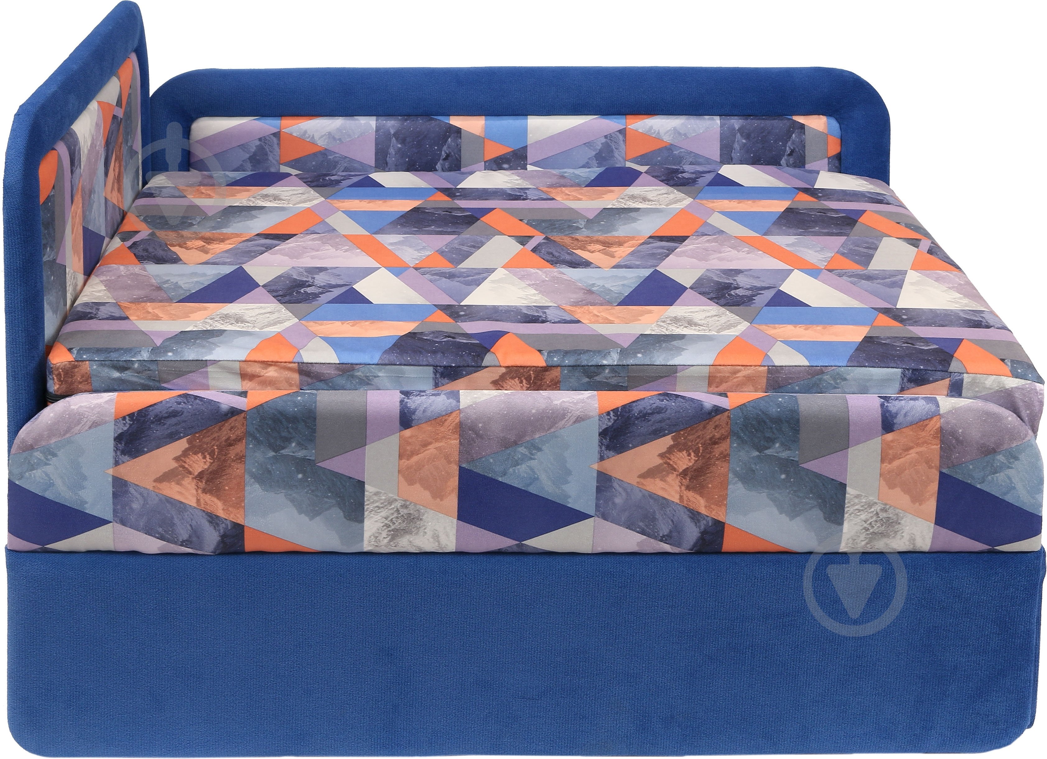 Тахта Берегиня Маріо ліва блакитний 750x970x660 мм - фото 1 Тахта Берегиня Маріо ліва блакитний 750x970x660 мм - фото 1