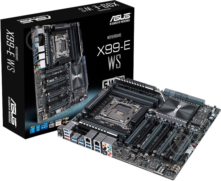 Материнская плата Asus X99-E-WS (Socket 2011-3, Intel X99, CEB) - фото 7 Материнская плата Asus X99-E-WS (Socket 2011-3, Intel X99, CEB) - фото 7