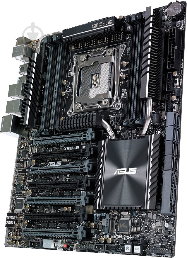Материнская плата Asus X99-E-WS (Socket 2011-3, Intel X99, CEB) - фото 5 Материнская плата Asus X99-E-WS (Socket 2011-3, Intel X99, CEB) - фото 5
