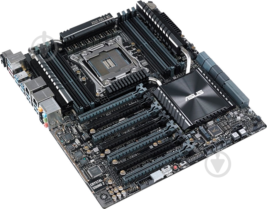 Материнская плата Asus X99-E-WS (Socket 2011-3, Intel X99, CEB) - фото 3 Материнская плата Asus X99-E-WS (Socket 2011-3, Intel X99, CEB) - фото 3