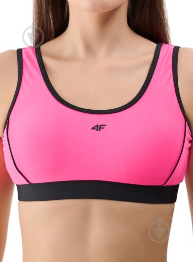 Бра 4F BIKINI TOP F077 р.S розовый - фото 1