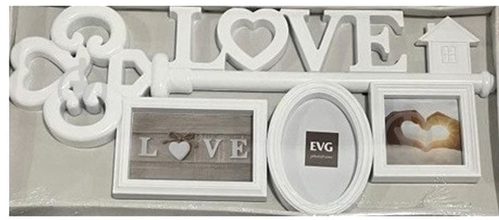 Рамка для фото EVG Inno Zb-3-5827 White Collage 3 3 фото 10x15/10x10 см белый - фото 1 Рамка для фото EVG Inno Zb-3-5827 White Collage 3 3 фото 10x15/10x10 см белый - фото 1