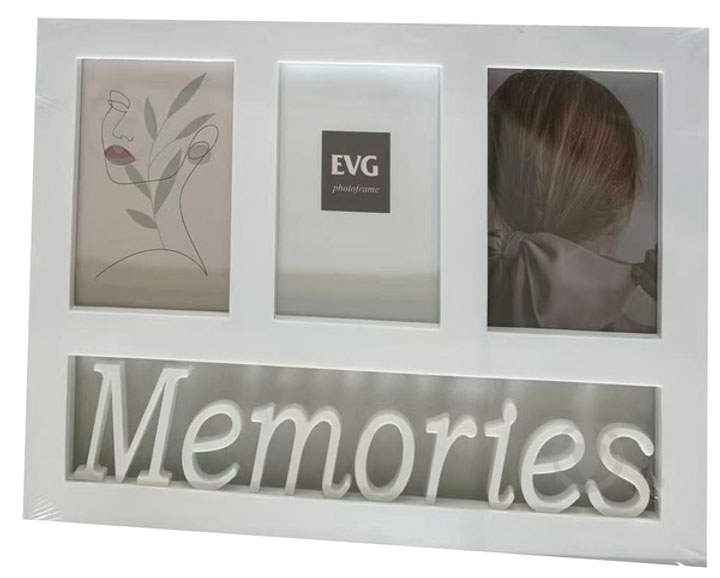 Рамка для фото EVG Inno Zb-3me-2837 White Collage 3 3 фото 10x15 см белый - фото 1