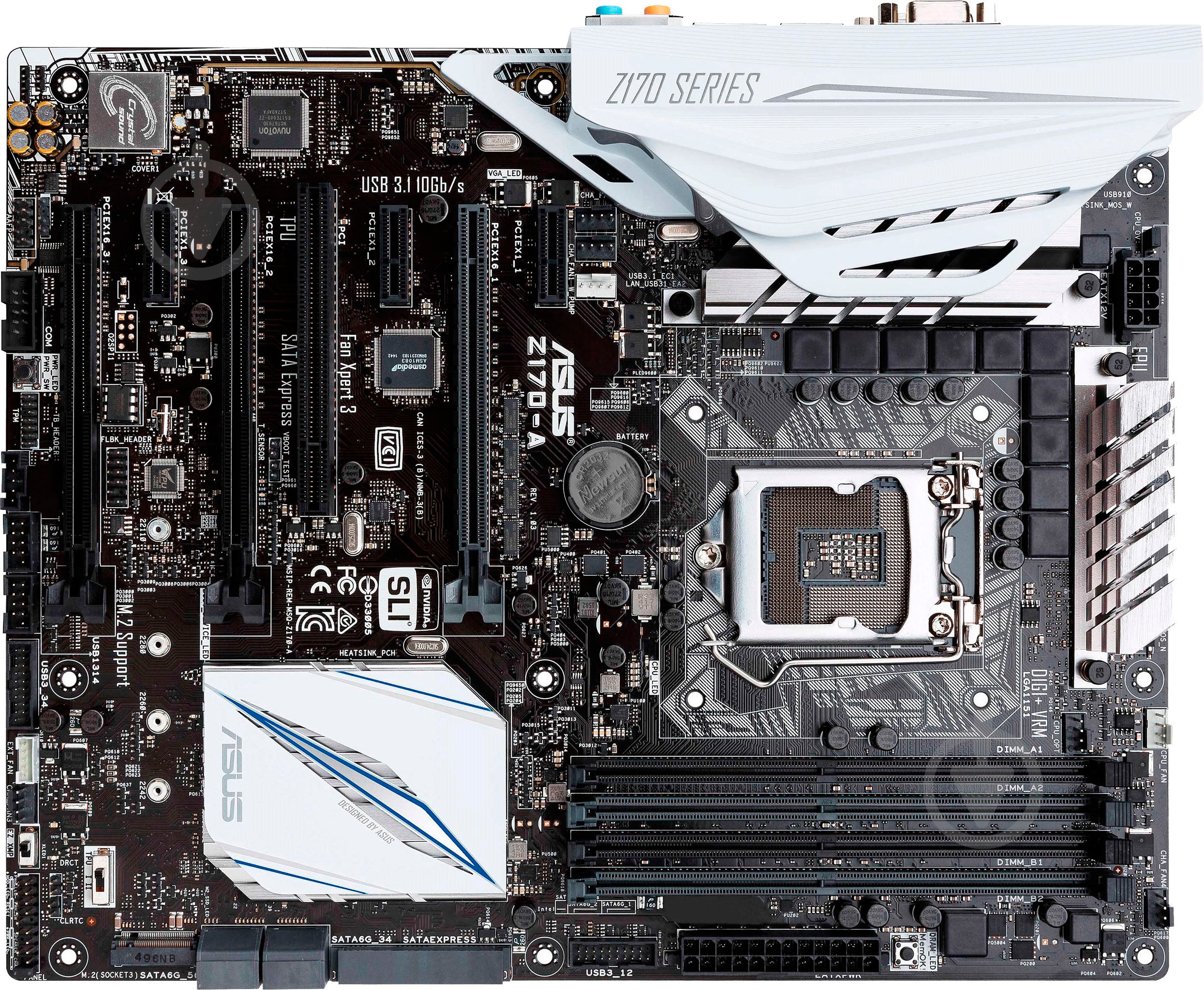 Материнська плата Asus Z170-K (Socket 1151, Intel Z170, ATX) - фото 1