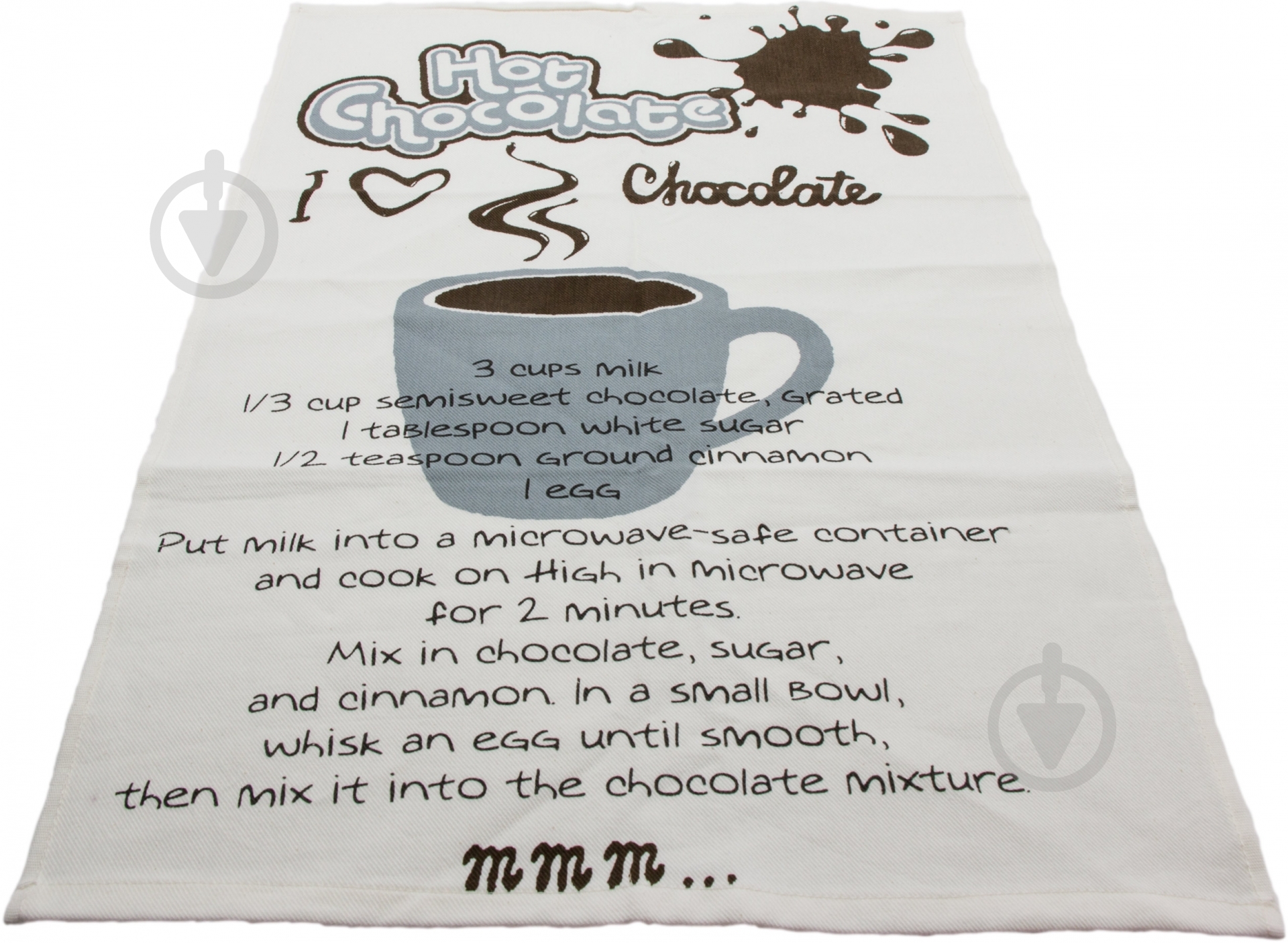 Полотенце кухонное Chocolate 40x60 см La Nuit бежевый - фото 3