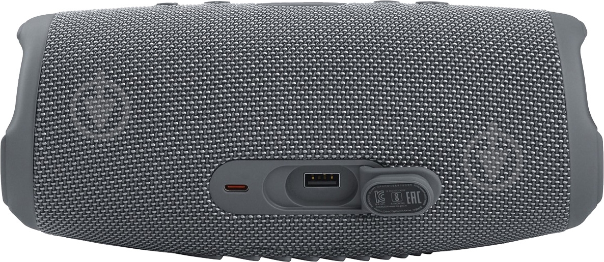 Акустика JBL Charge 5 JBLCHARGE5GRY 2.1 grey (770195) - фото 3 Акустика JBL Charge 5 JBLCHARGE5GRY 2.1 grey (770195) - фото 3