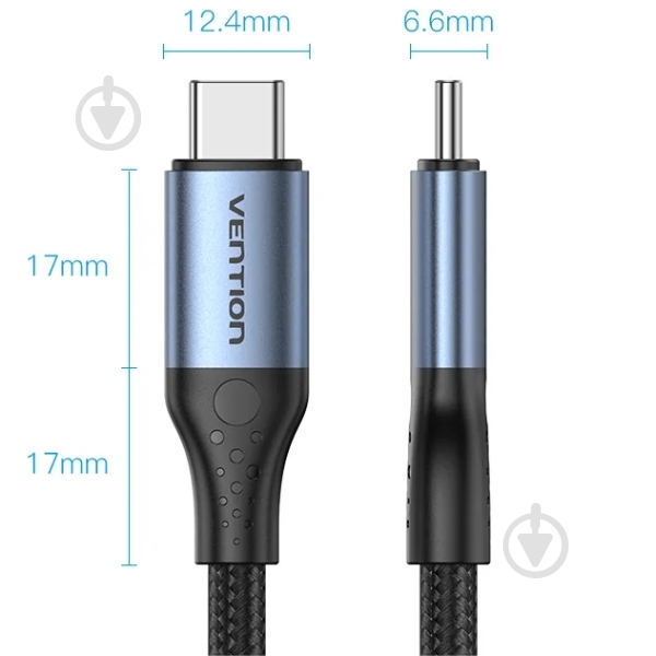 Кабель Vention 1 м черный (TAVHF) - фото 3 Кабель Vention 1 м черный (TAVHF) - фото 3
