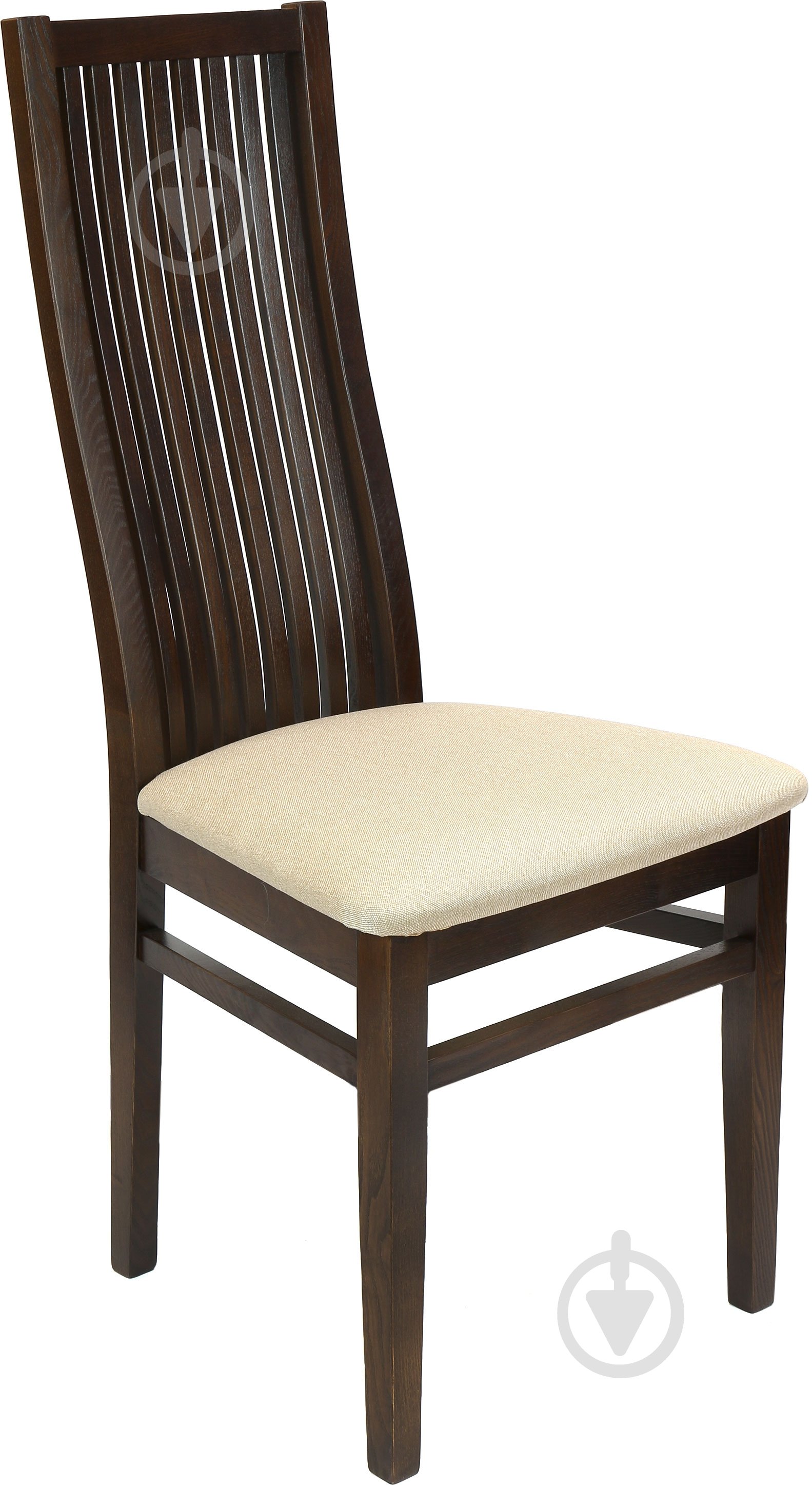 Стілець обідній РПМК Сандра горіх темний/кремовий - фото 2