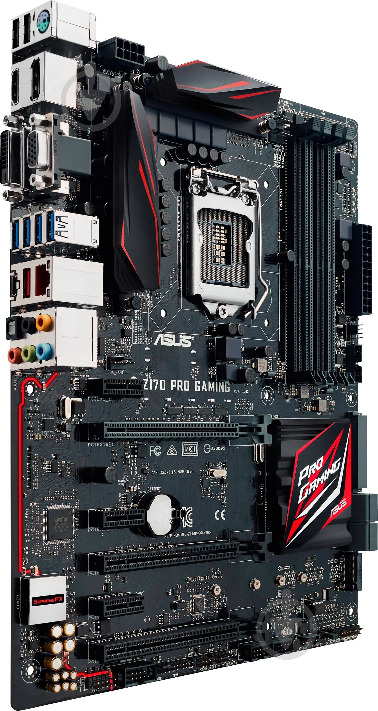 Материнская плата Asus Z170_PRO_GAMING (Socket 1151, Intel Z170, ATX) - фото 2