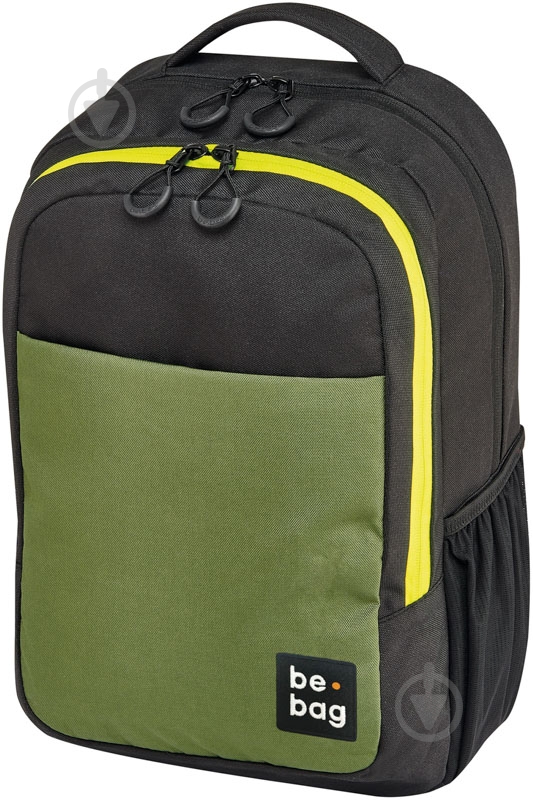 Рюкзак Herlitz Be.Bag be.clever Black&Olive - фото 1 Рюкзак Herlitz Be.Bag be.clever Black&Olive - фото 1
