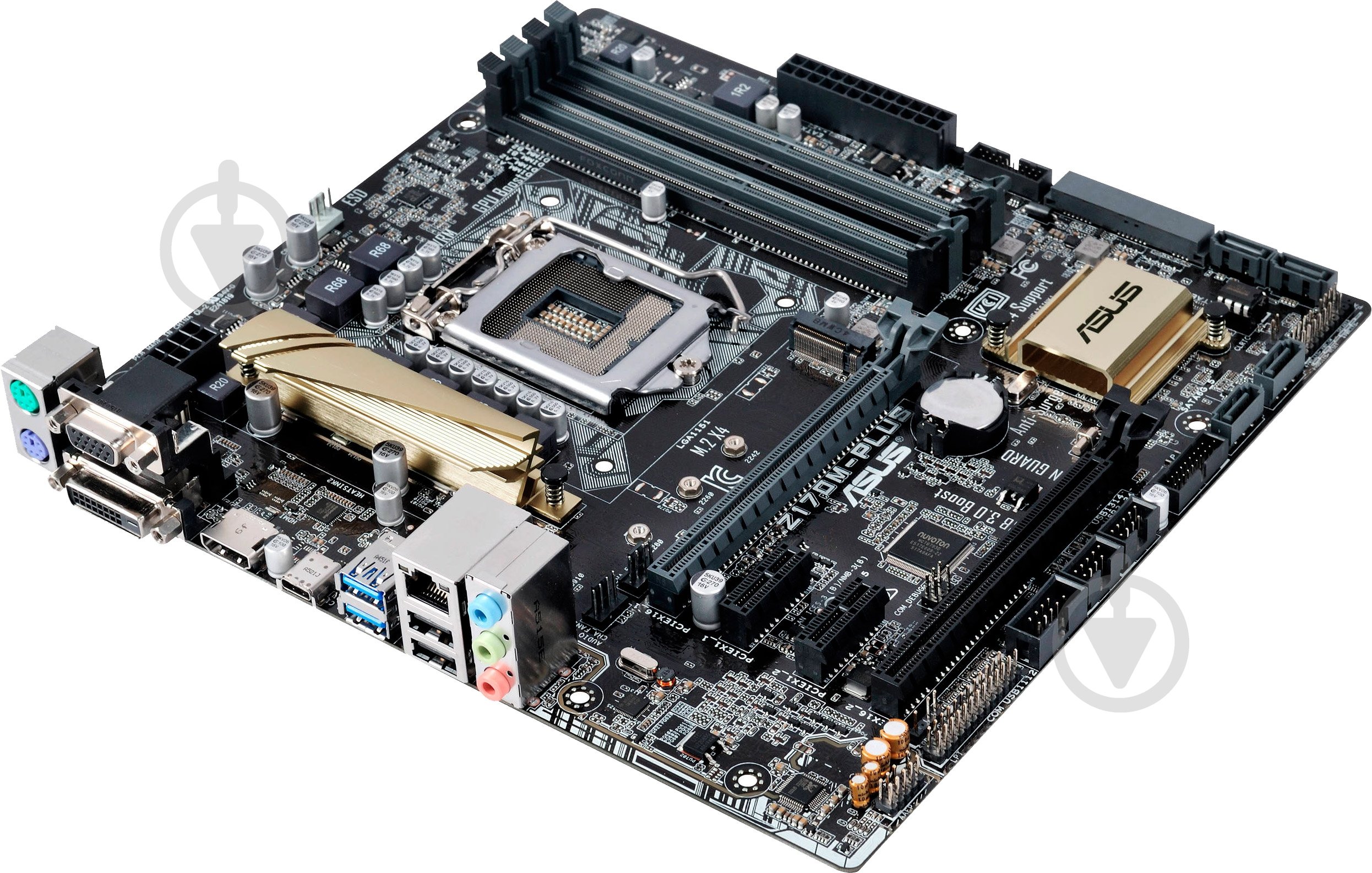 Материнская плата Asus Z170M-PLUS (Socket 1151, Intel Z170, mirco ATX) - фото 2