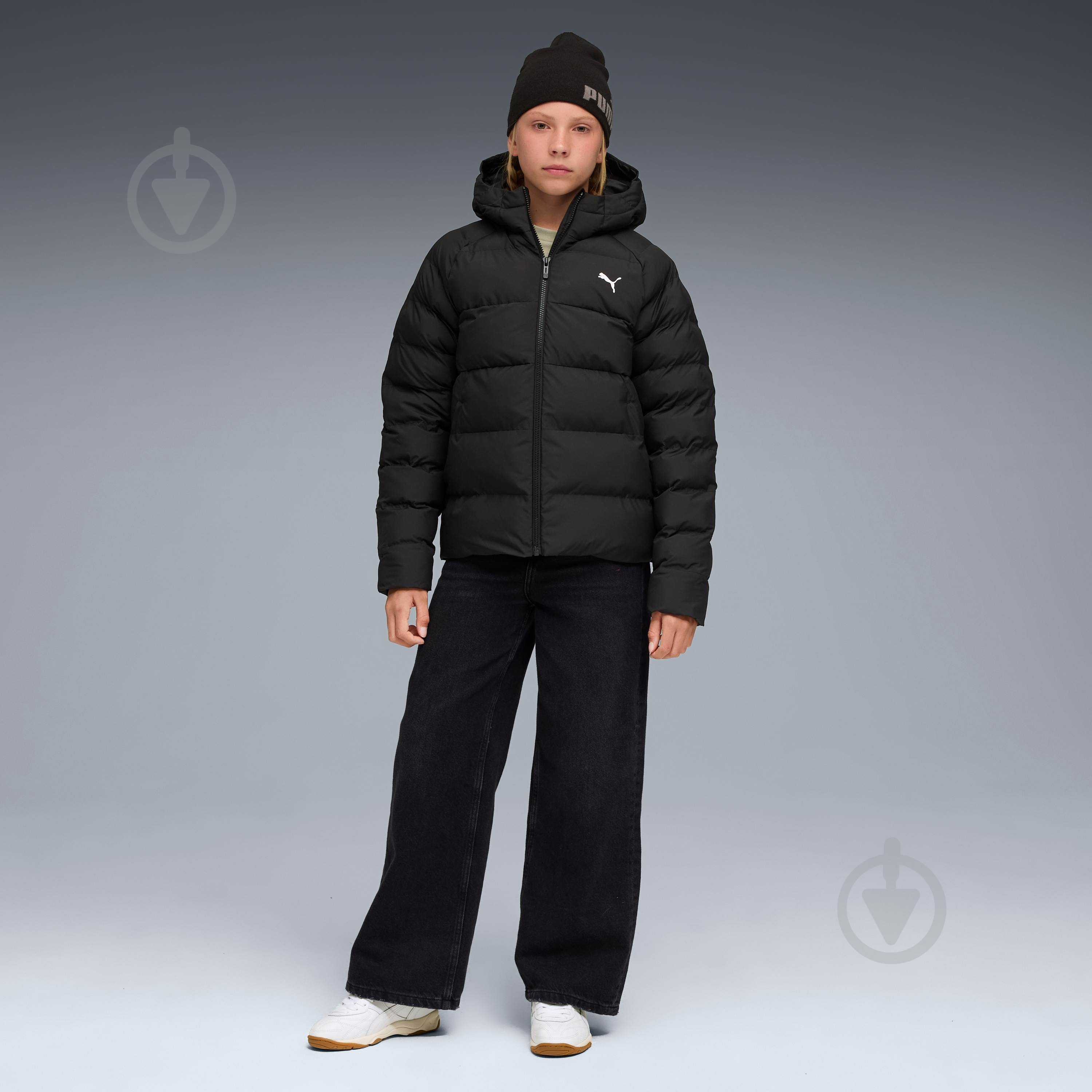 Куртка Puma Synthetic Hooded Puffer Jacket 68840401 р.128 - фото 4