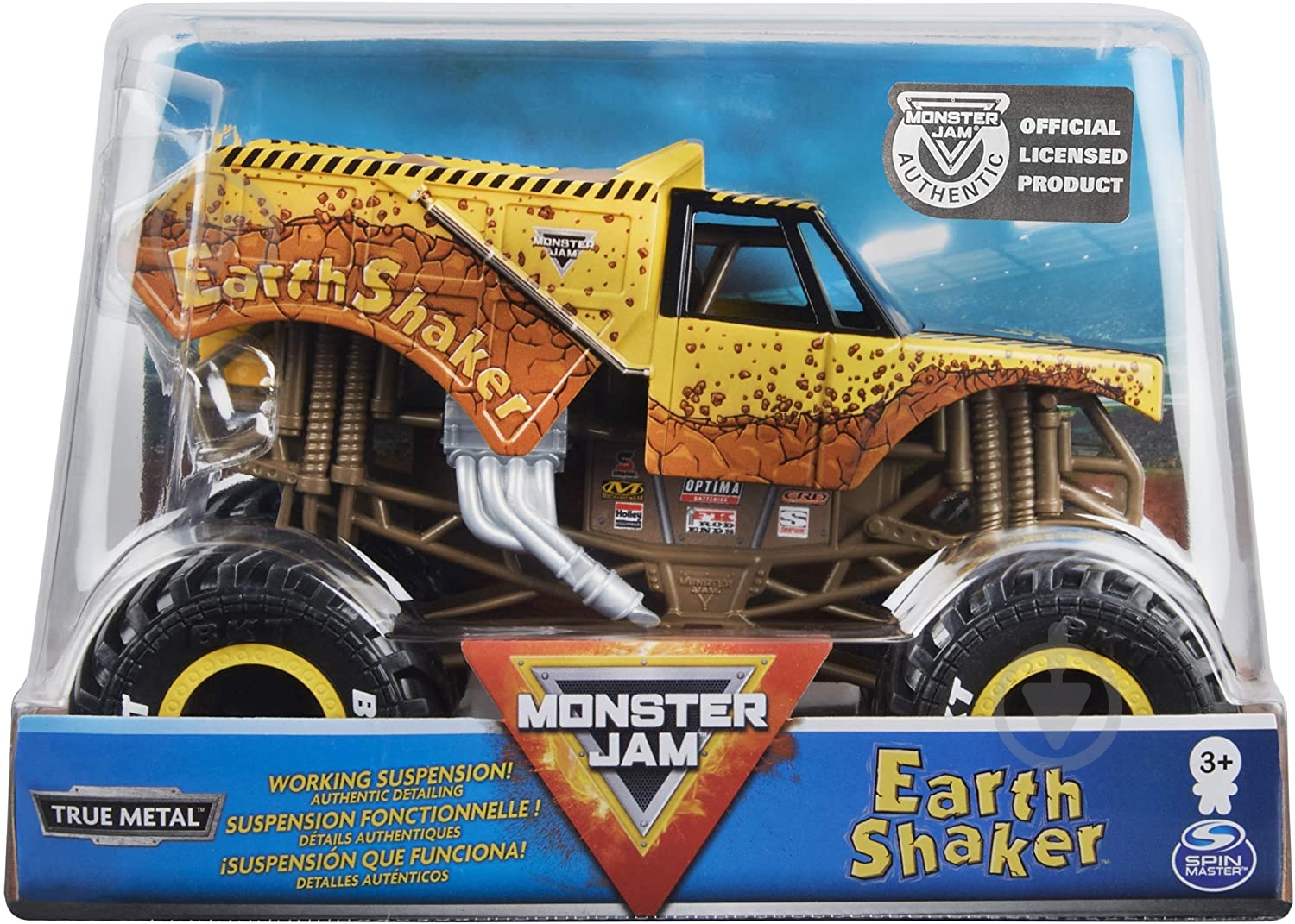 Машинка Monster Jam в ассортименте 1:24 6056371 - фото 6 Машинка Monster Jam в ассортименте 1:24 6056371 - фото 6