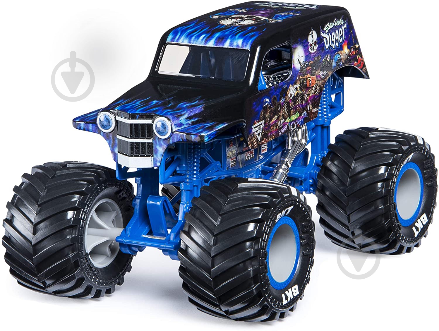 Машинка Monster Jam в ассортименте 1:24 6056371 - фото 8 Машинка Monster Jam в ассортименте 1:24 6056371 - фото 8