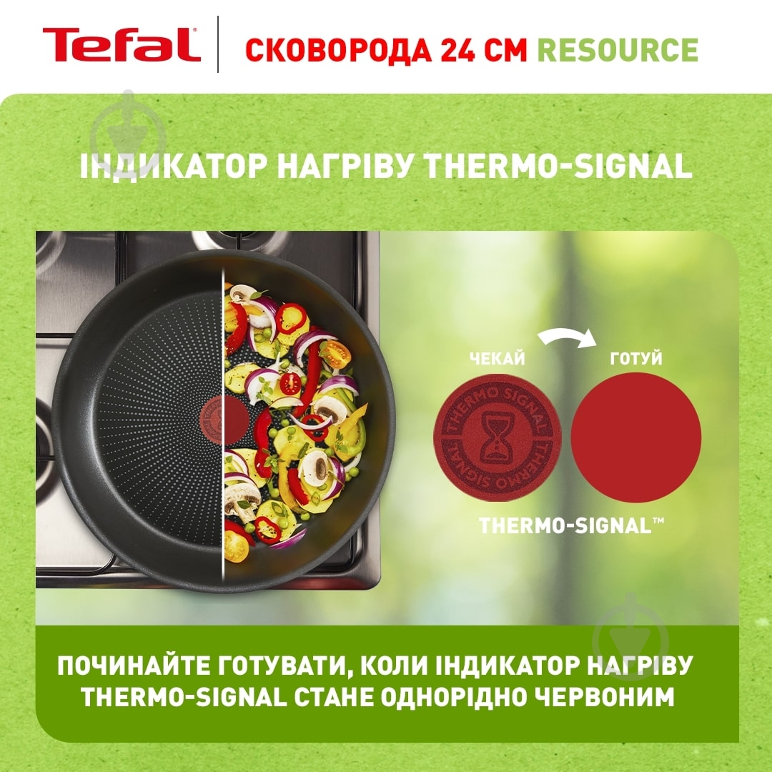 Сковорода Tefal Resource 24 см C2950453 - фото 5 Сковорода Tefal Resource 24 см C2950453 - фото 5