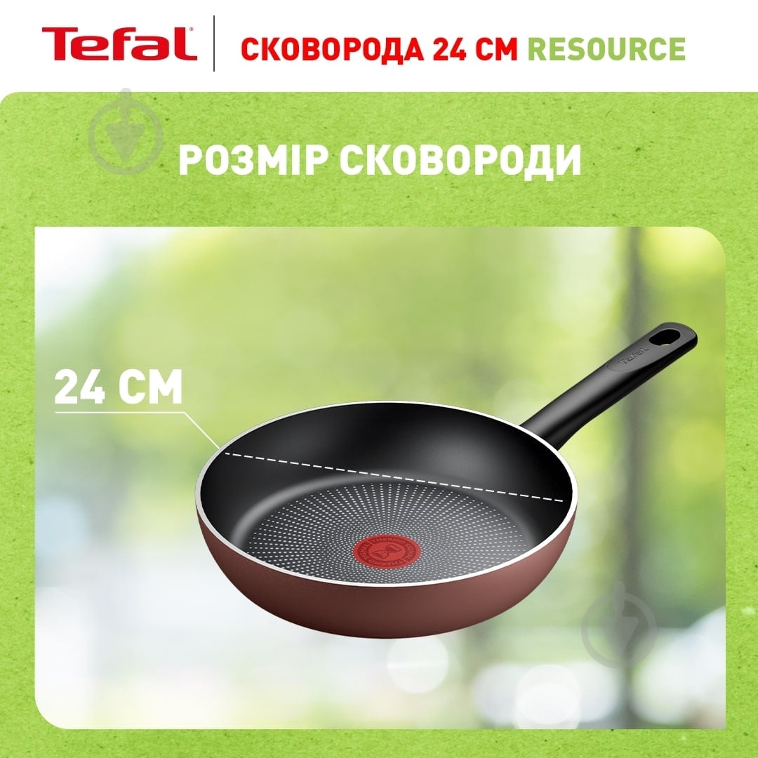 Сковорода Tefal Resource 24 см C2950453 - фото 3 Сковорода Tefal Resource 24 см C2950453 - фото 3