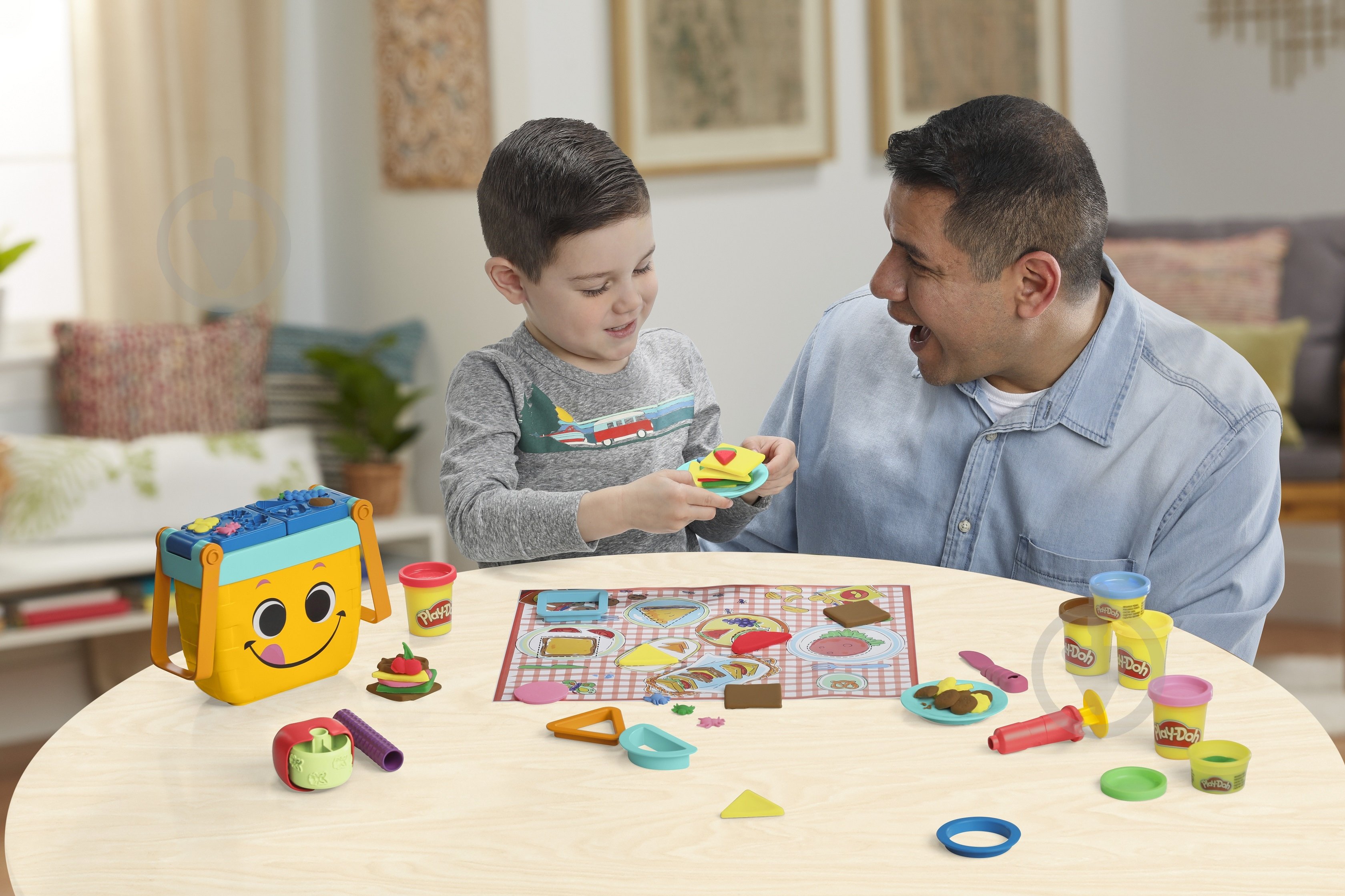 Набір для творчості Play-Doh з пластиліном Пікнік F6916 - фото 7