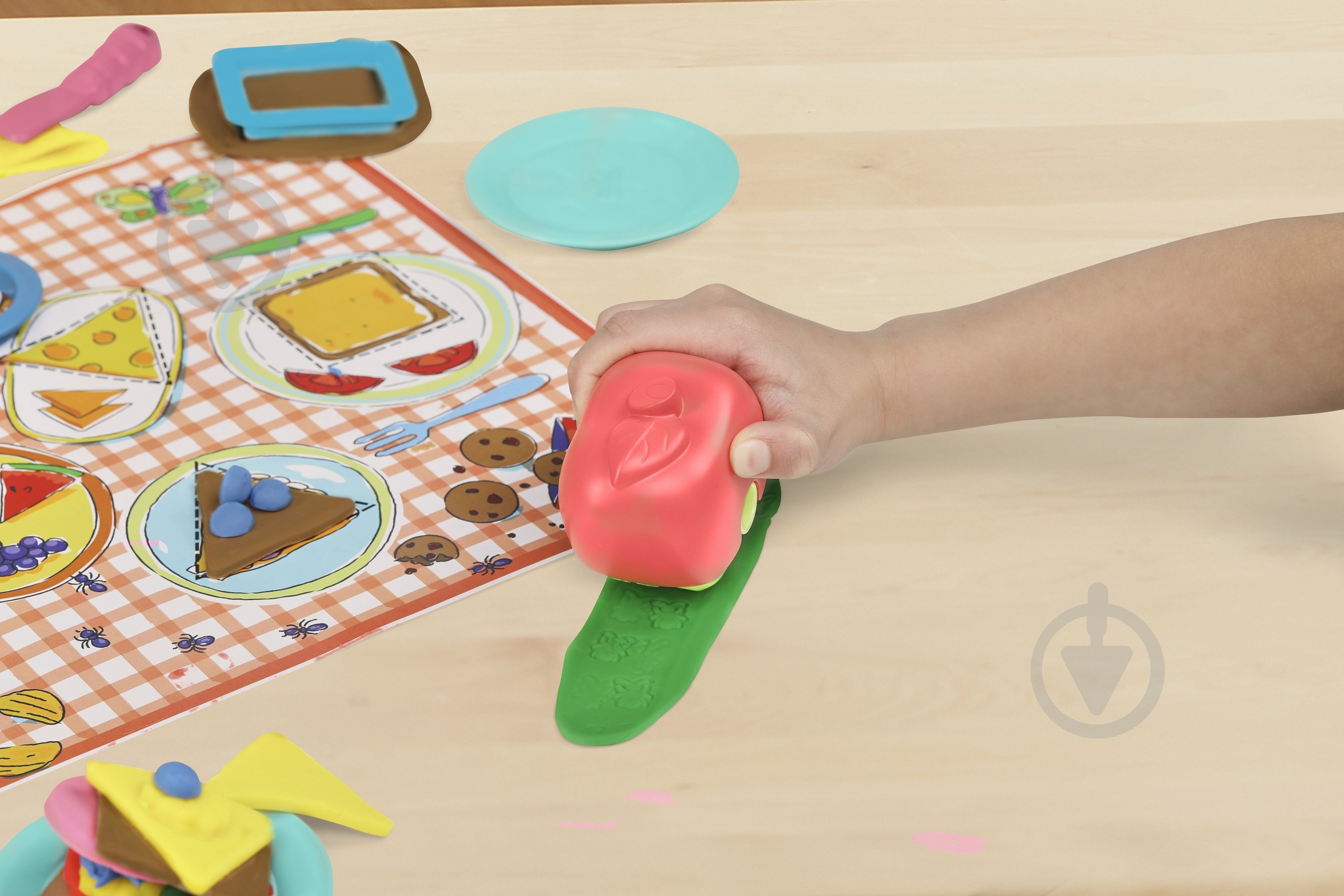 Набір для творчості Play-Doh з пластиліном Пікнік F6916 - фото 6