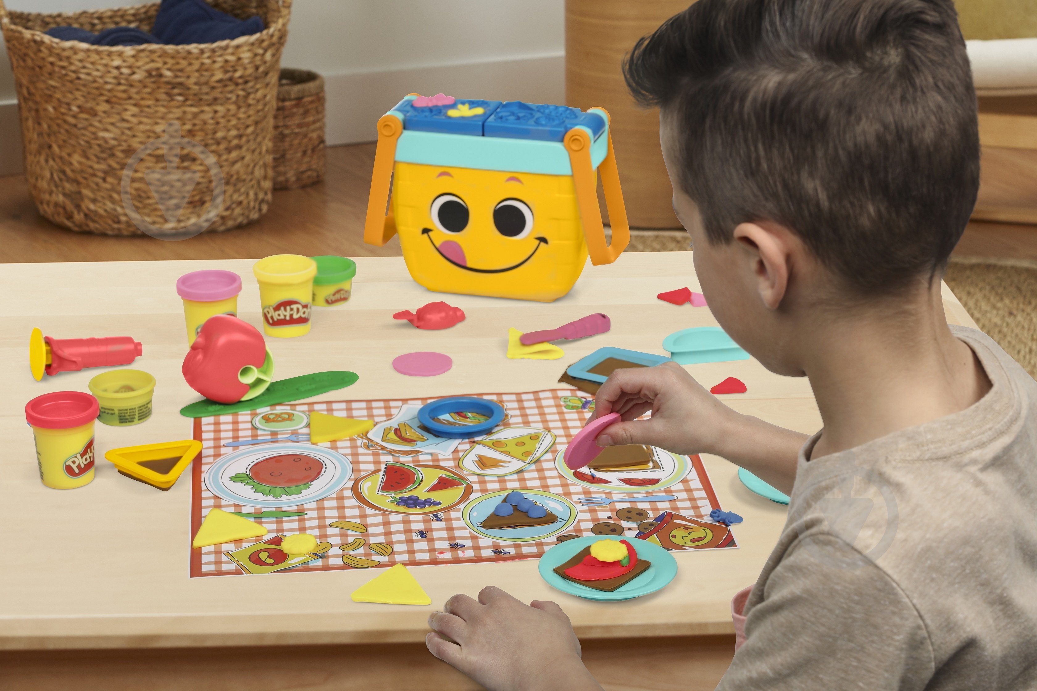 Набір для творчості Play-Doh з пластиліном Пікнік F6916 - фото 9
