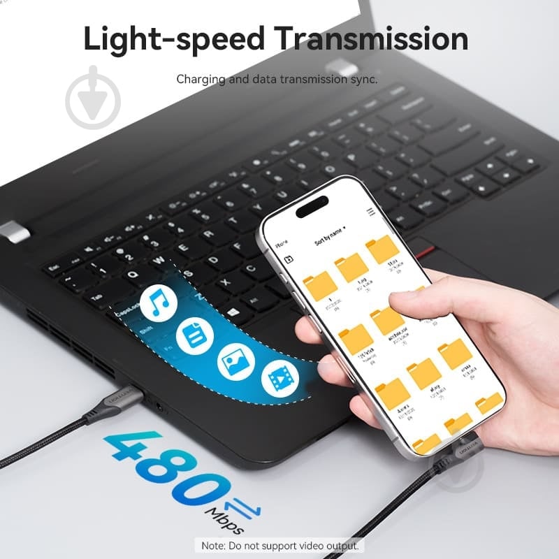 Кабель Vention 0,5 м черный (TRAHD) - фото 11 Кабель Vention 0,5 м черный (TRAHD) - фото 11