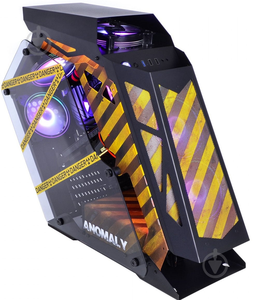 Компьютер Artline Overlord ANOMALY (ANOMALYv42) black/yellow - фото 1