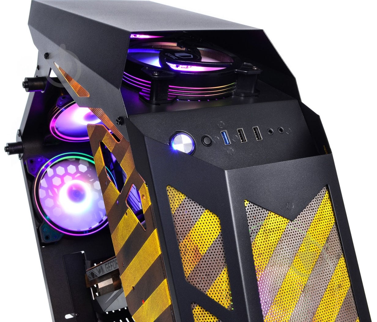 Компьютер Artline Overlord ANOMALY (ANOMALYv42) black/yellow - фото 2