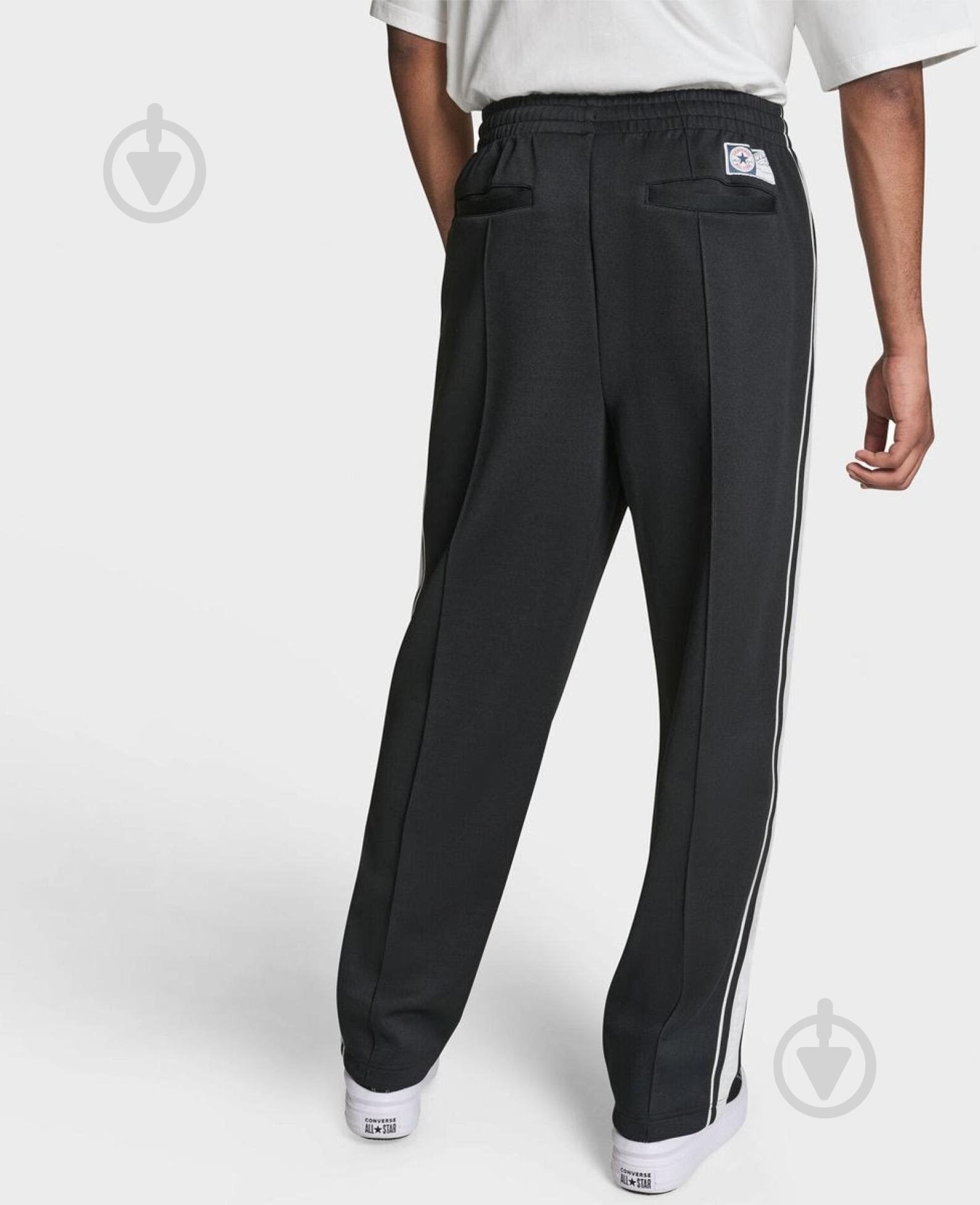 Брюки Converse Chuck Track Pant CVM6B077-BLK р. M черный - фото 4 Брюки Converse Chuck Track Pant CVM6B077-BLK р. M черный - фото 4