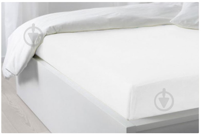 Простынь 200x220 см белый Zastelli - фото 1