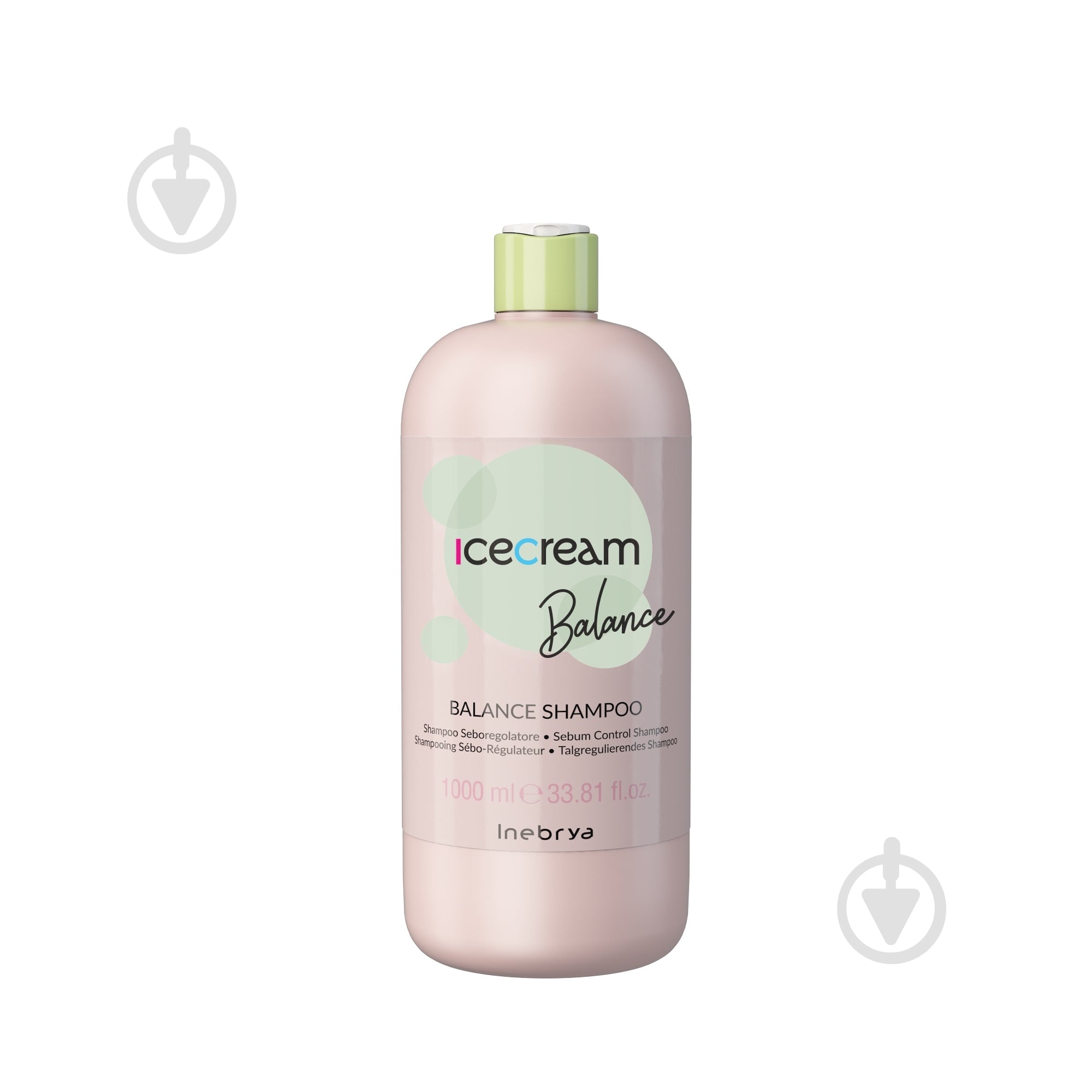 Шампунь INEBRYA Balance Shampoo Mela verde для жирной кожи головы 1000 мл - фото 1 Шампунь INEBRYA Balance Shampoo Mela verde для жирной кожи головы 1000 мл - фото 1