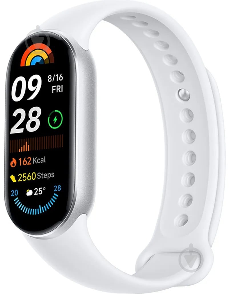 Фітнес-браслет Xiaomi Smart Band 9 glacier silver (1071801) - фото 2