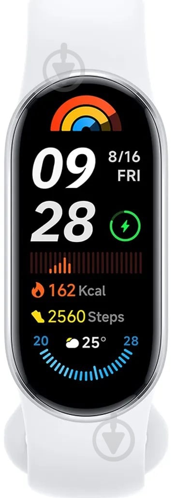 Фітнес-браслет Xiaomi Smart Band 9 glacier silver (1071801) - фото 3