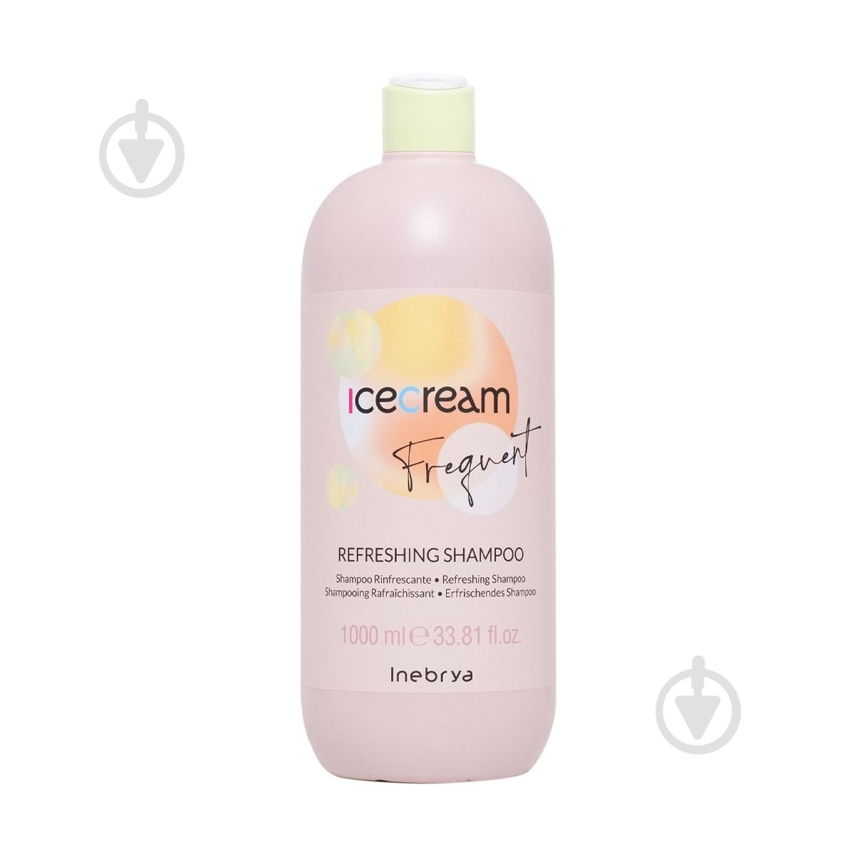 Шампунь INEBRYA Frequent Shampoo Fresh Mint освежающий с мятой 1000 мл - фото 1