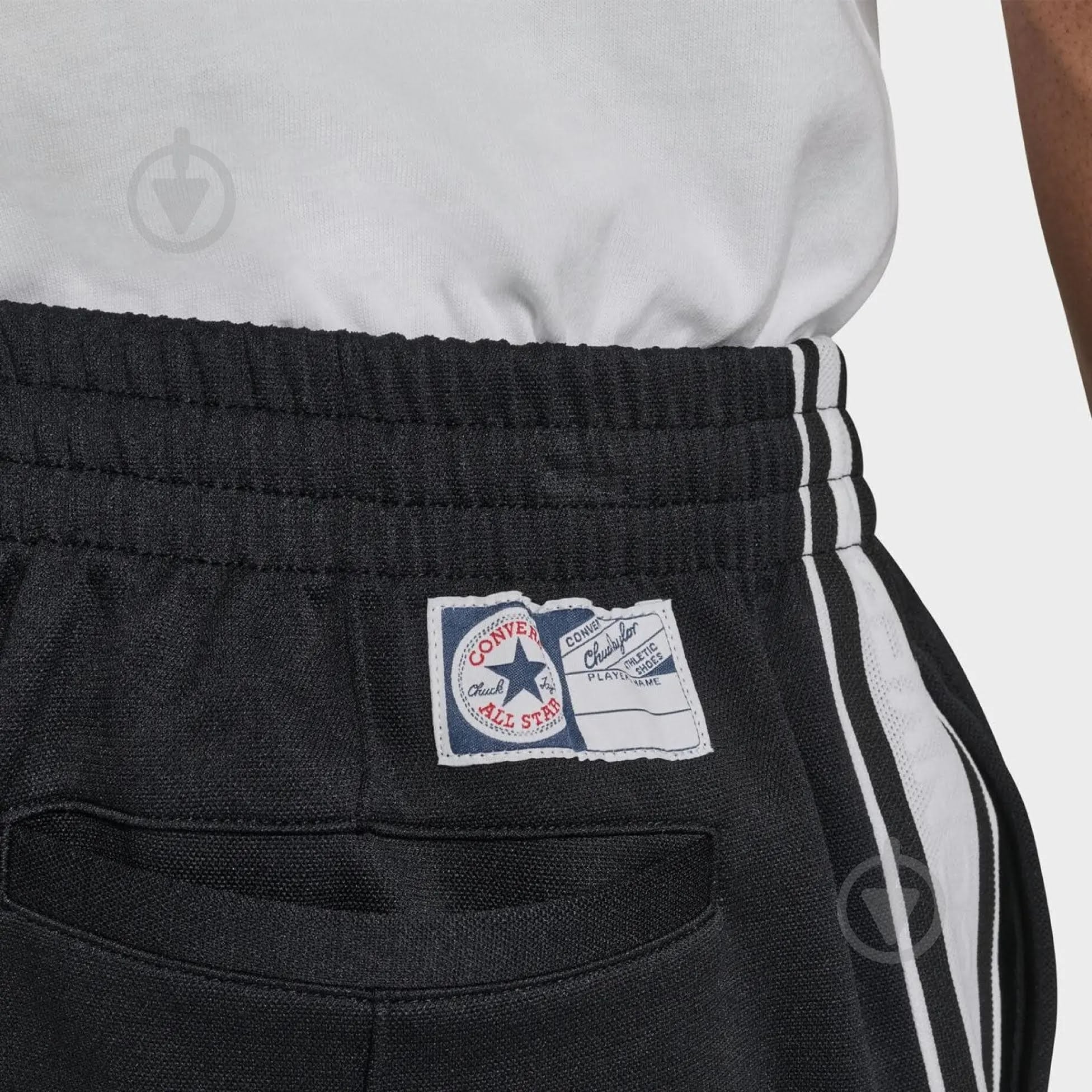 Шорты Converse CHUCK TRACK SHORT CVM6B011-BLK р. M черный - фото 6 Шорты Converse CHUCK TRACK SHORT CVM6B011-BLK р. M черный - фото 6
