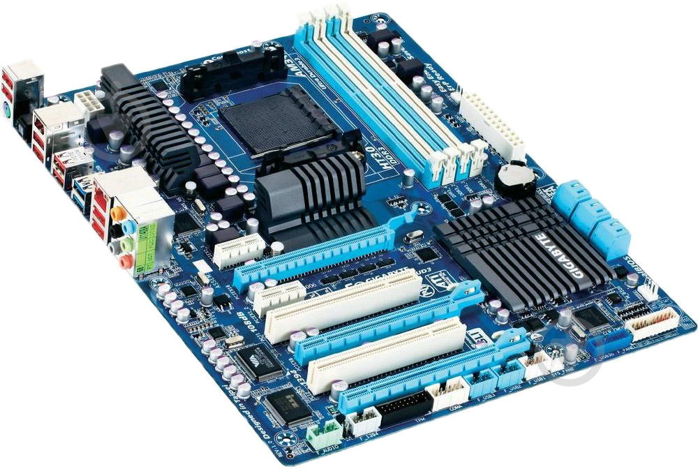 Материнская плата Gigabyte GA-990XA-UD3 (Socket AM3+, AMD 990X, ATX) - фото 2