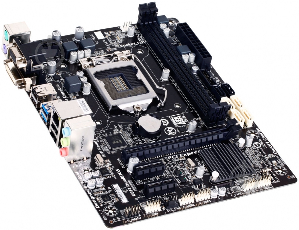 Материнская плата Gigabyte GA-B85M-D2V (Socket 1150, Intel B85, mirco ATX) - фото 2
