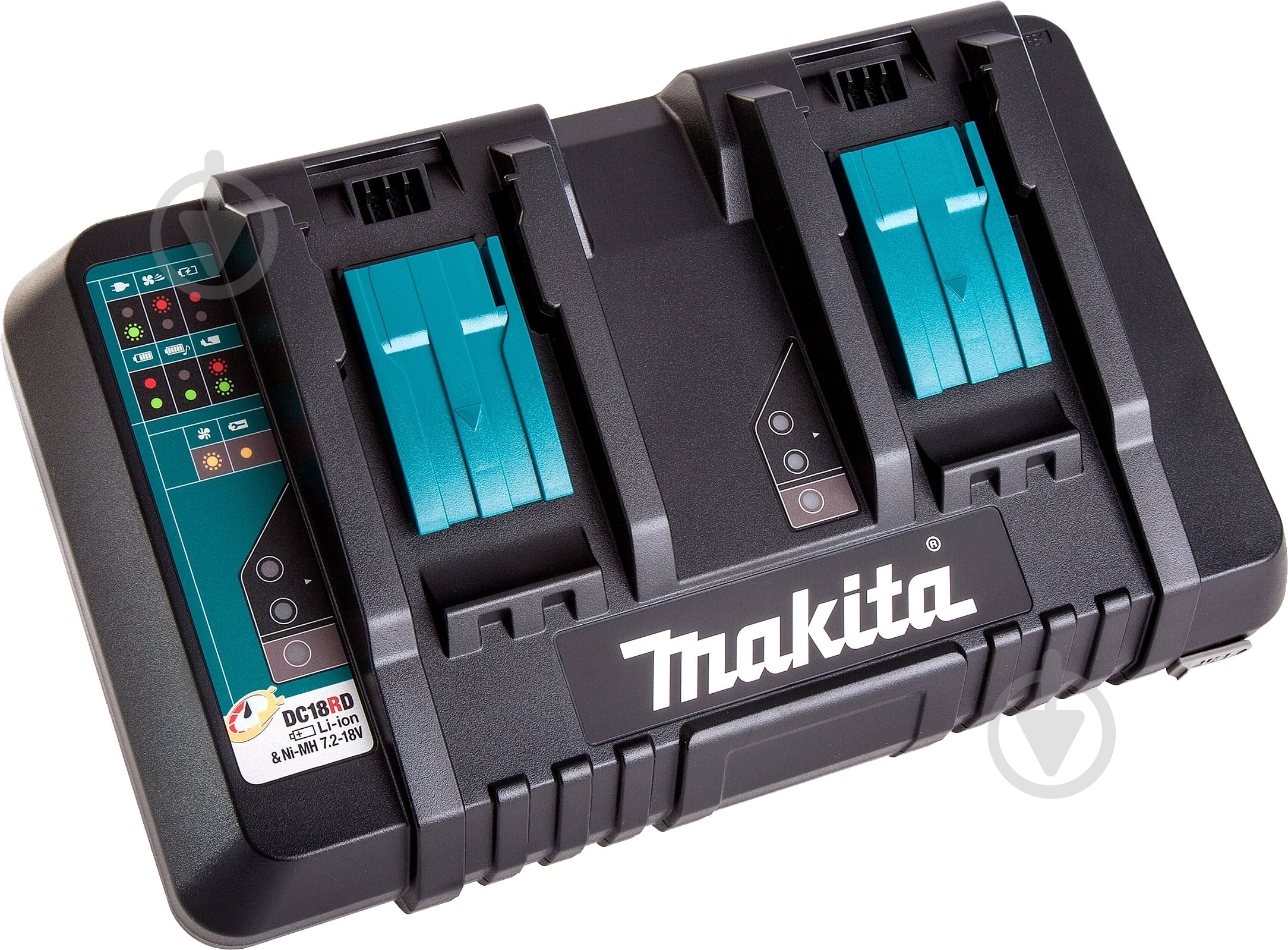 Набор зарядных устройств + аккумулятор Makita LXT (BL1850Bx2, DC18RD, Makpac3) 197629-2 - фото 2
