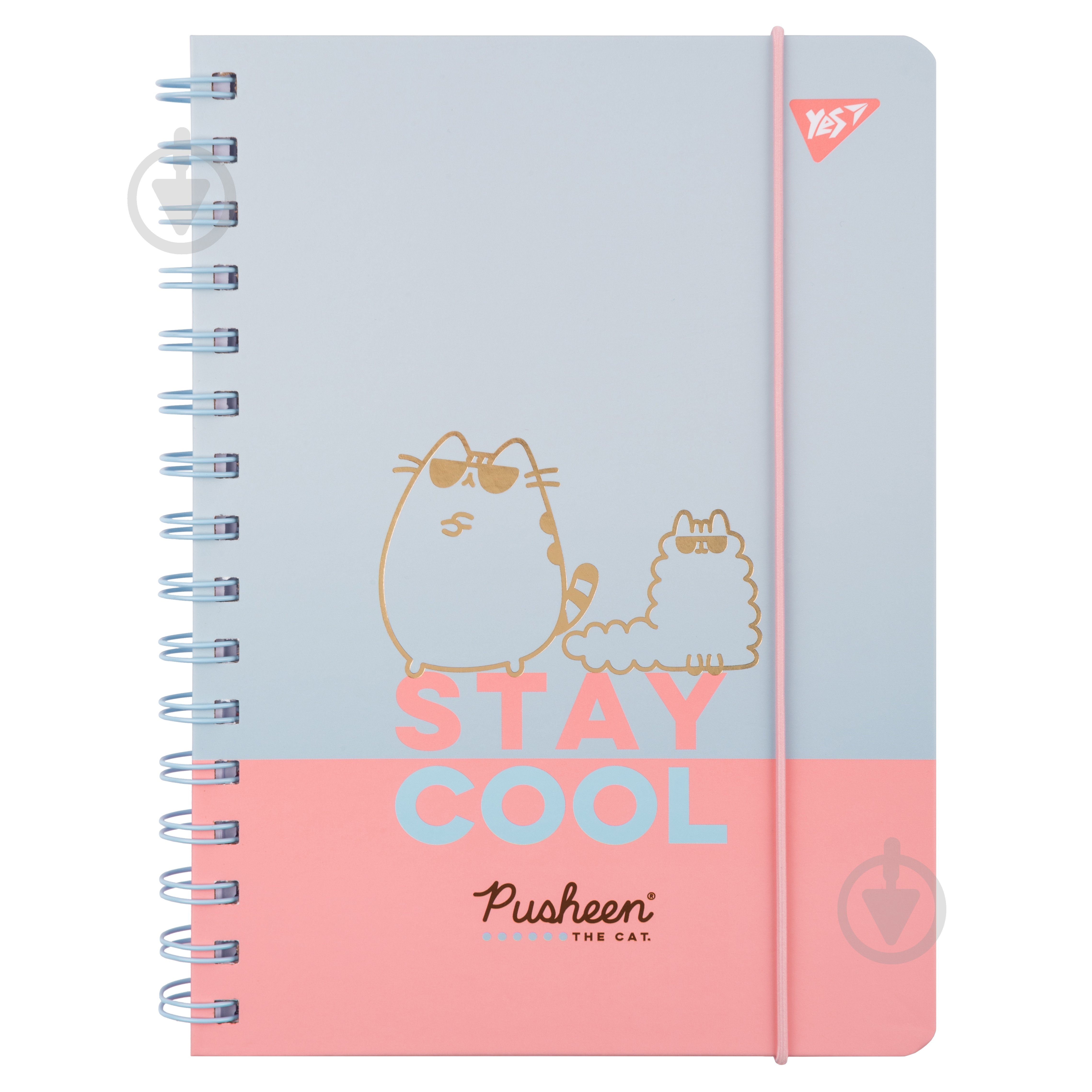 Блокнот YES з гумкою Pusheen - фото 1 Блокнот YES з гумкою Pusheen - фото 1