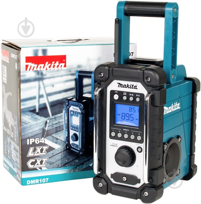 Строительная колонка с радио Makita DMR107 - фото 5