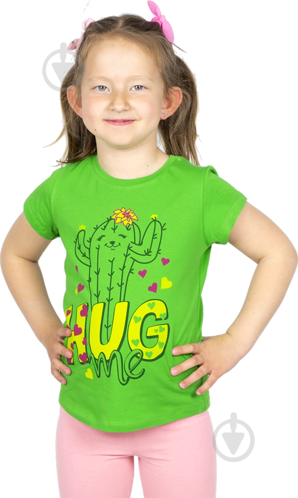 Джемпер для девочки Roksana CACTI зеленый №0021/16087 - фото 1