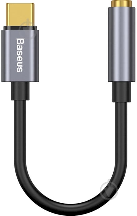 BASEUS USB Type-C to 3.5mm Adapte L54 CATL54-0G серый (1011177) - фото 2 BASEUS USB Type-C to 3.5mm Adapte L54 CATL54-0G серый (1011177) - фото 2