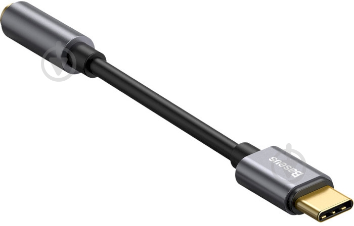 BASEUS USB Type-C to 3.5mm Adapte L54 CATL54-0G серый (1011177) - фото 1 BASEUS USB Type-C to 3.5mm Adapte L54 CATL54-0G серый (1011177) - фото 1