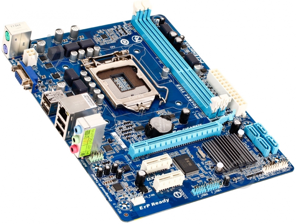 Материнская плата Gigabyte GA-H61M-S1 (Socket 1155, Intel H61, mirco ATX) - фото 3