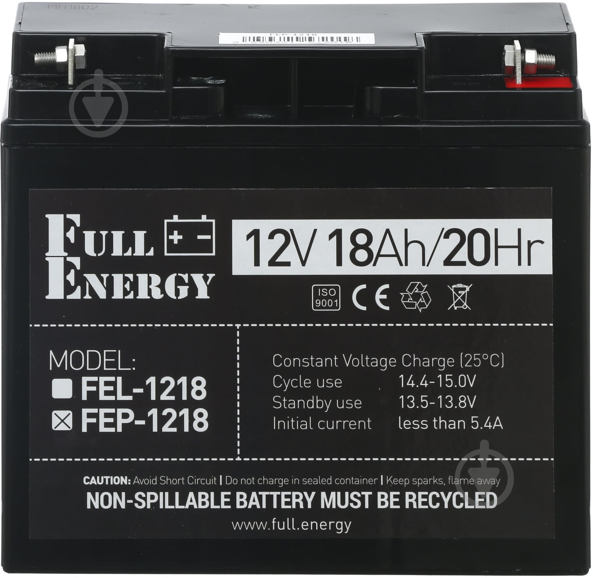 Аккумулятор Full Energy FEP-1218 103107 - фото 1