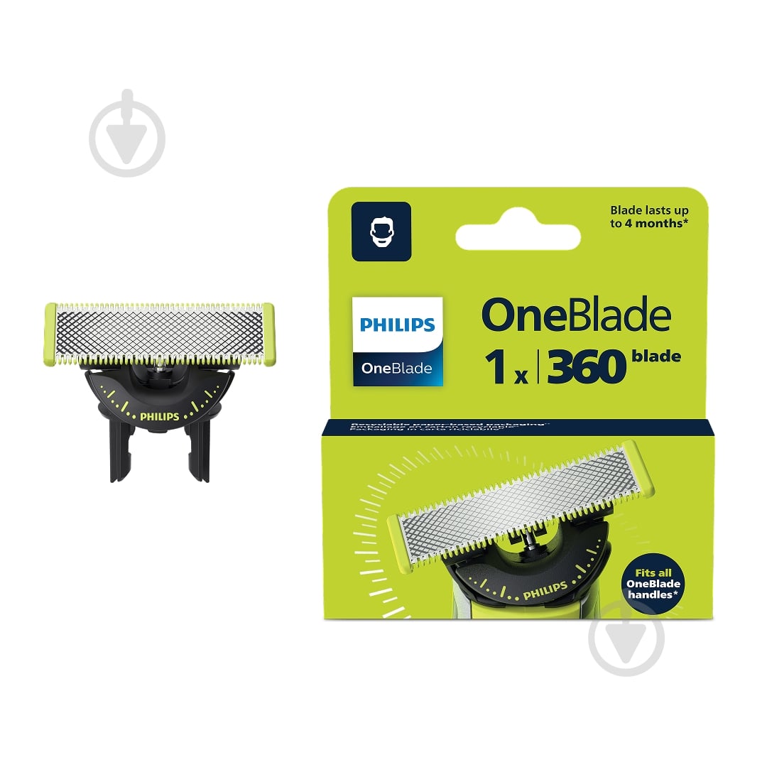 Лезвие сменное Philips OneBlade 360 QP410/50 - фото 1