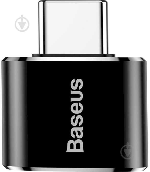 Адаптер BASEUS Mini Type-C to USB CATOTG-01 черный (1011187) - фото 3