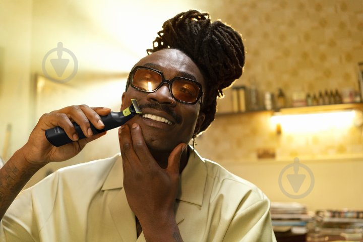 Электростанок с триммером Philips OneBlade QP6541/15 (2-в-1) - фото 24