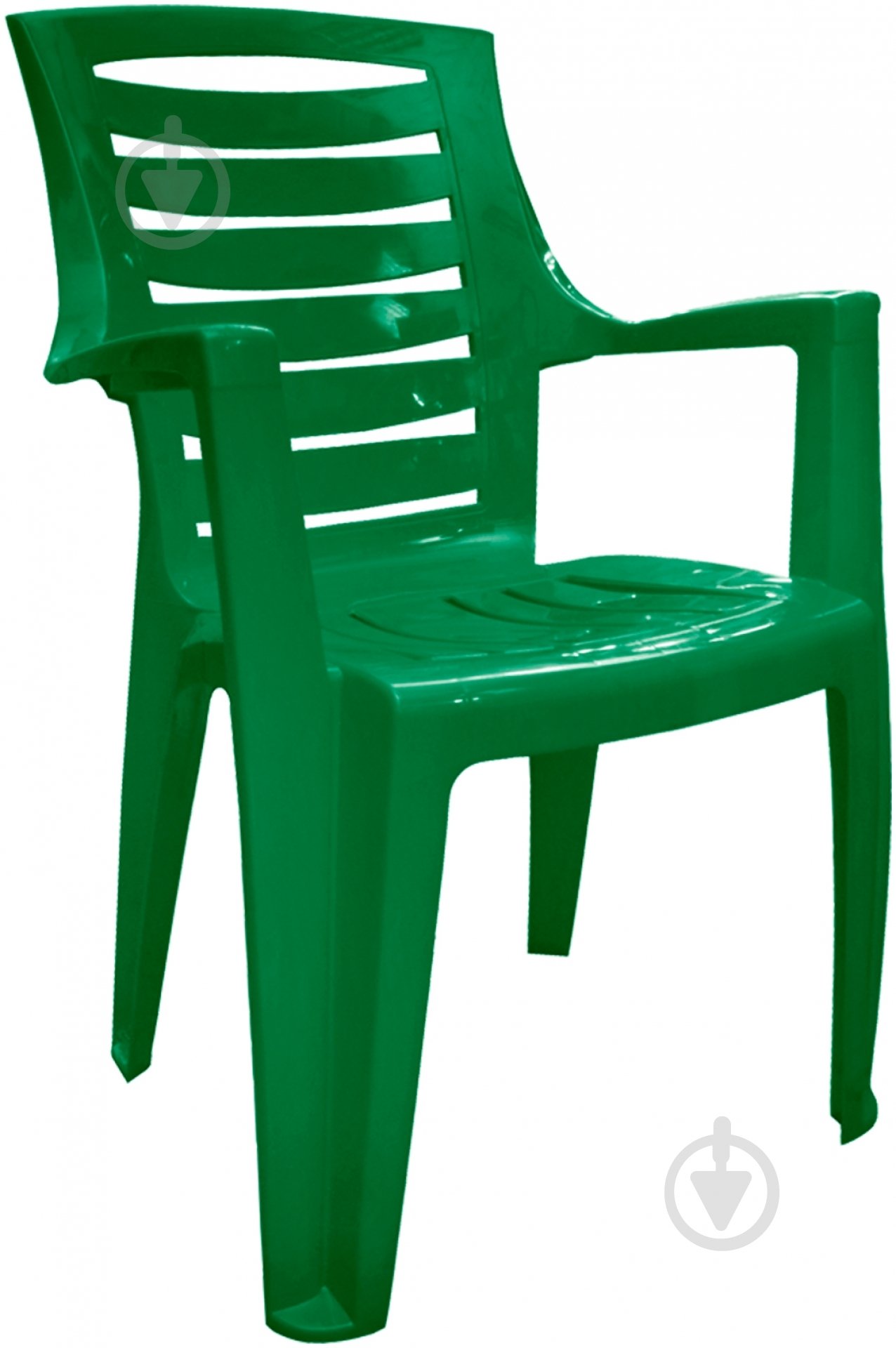 Стул пластиковый Алеана Рекс 87,5x64x55 см зеленый - фото 1
