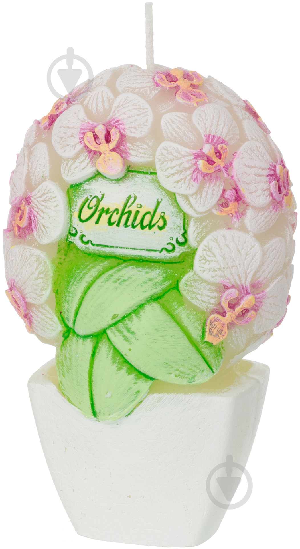 Свеча Букет с орхидеями 14,5 см Bartek Candles - фото 1