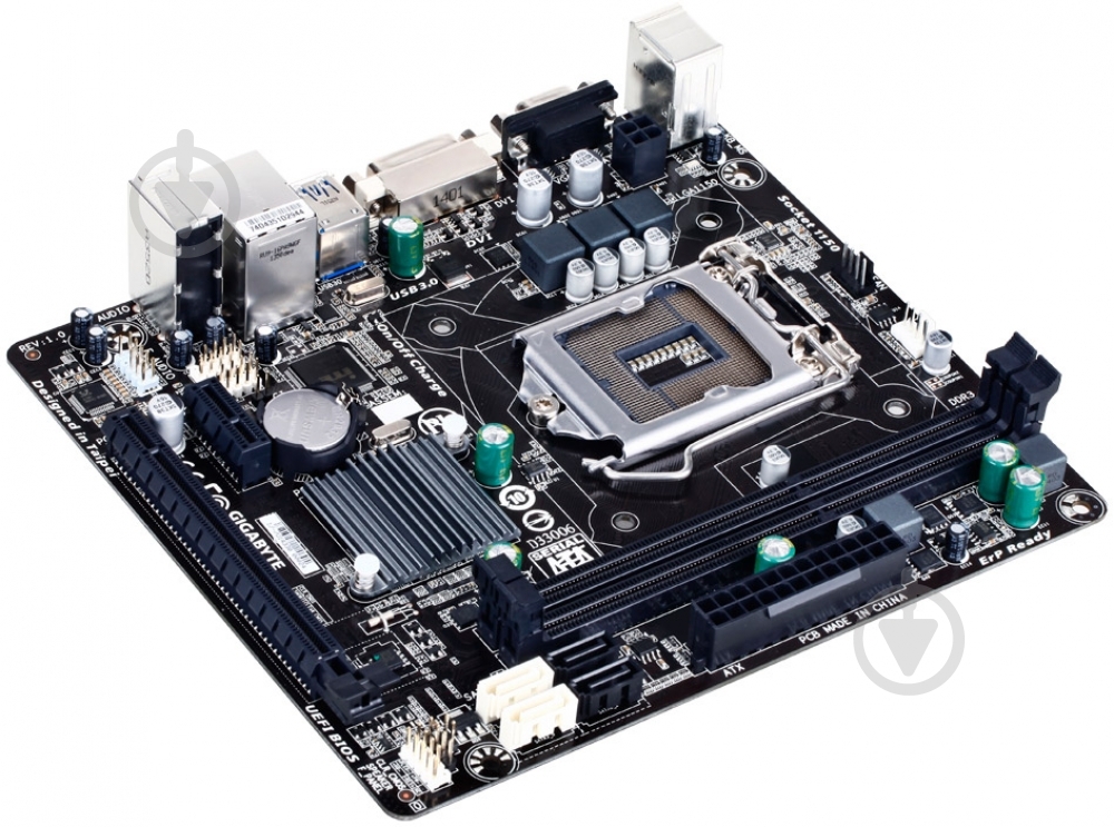 Материнская плата Gigabyte GA-H81M-S2V (Socket 1150, Intel H81, mirco ATX) - фото 3